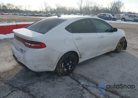 2016 Dodge Dart Sxt z USA, uszkodzony, nr VIN 1C3CDFBB7GD766477